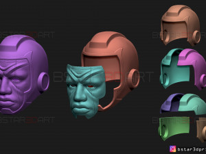 kang the conqueror helmet - marvel comics mask 3d print model Modello di stampa 3D