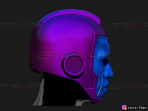 kang the conqueror helmet - marvel comics mask 3d print model Modello di stampa 3D