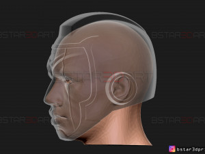 kang the conqueror helmet - marvel comics mask 3d print model Modello di stampa 3D