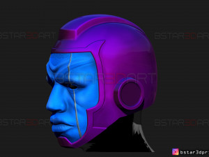 kang the conqueror helmet - marvel comics mask 3d print model Modello di stampa 3D