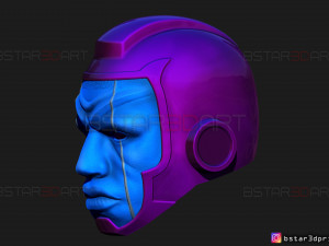 kang the conqueror helmet - marvel comics mask 3d print model Modello di stampa 3D
