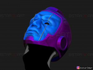 kang the conqueror helmet - marvel comics mask 3d print model Modello di stampa 3D