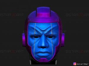 kang the conqueror helmet - marvel comics mask 3d print model Modello di stampa 3D