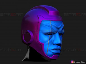 kang the conqueror helmet - marvel comics mask 3d print model Modello di stampa 3D