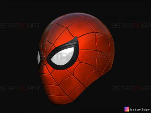 spider man mask - marvel comics 3D Print Model