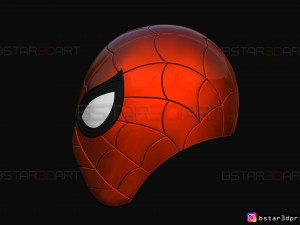 spider man mask - marvel comics 3D 打印模型