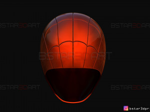 spider man mask - marvel comics 3D 打印模型