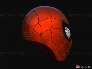 spider man mask - marvel comics 3D 打印模型