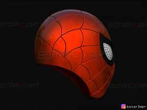 spider man mask - marvel comics 3D Print Model