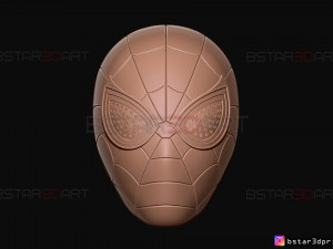 spider man mask - marvel comics 3D 打印模型