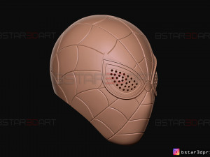 spider man mask - marvel comics 3D 打印模型