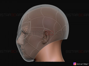 spider man mask - marvel comics 3D 打印模型