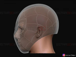 spider man mask - marvel comics 3D Print Model