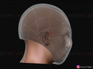 spider man mask - marvel comics 3D Print Model