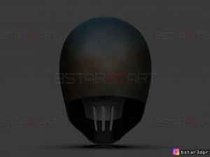 kırmızı x kask - dc &ccedil;izgi roman 3d baskı modeli 3D Baskı Modeli