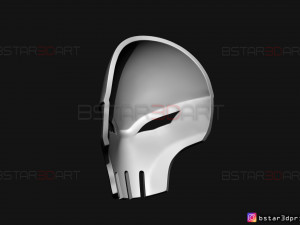 red x half mask - dc comics 3d print model 3D Принт Модель