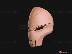 red x half mask - dc comics 3d print model 3D Принт Модель