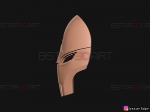 red x half mask - dc comics 3d print model 3D Принт Модель