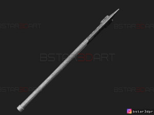 dwarven axe - the witcher cosplay 3d print model 3D Baskı Modeli