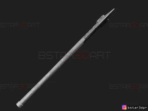 dwarven axe - the witcher cosplay 3d print model 3D Print Model
