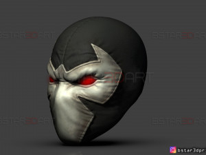 bane mask - dc comics 3d print model Modello di stampa 3D