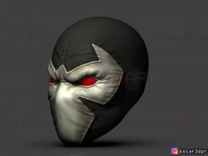 bane mask - dc comics 3d print model 3D Print Model