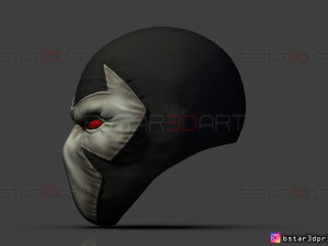 bane mask - dc comics 3d print model Modello di stampa 3D