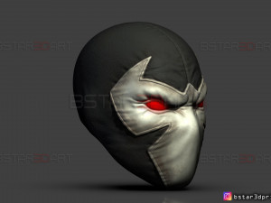 bane mask - dc comics 3d print model Modello di stampa 3D