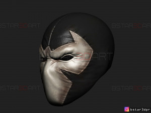 bane mask - dc comics 3d print model Modello di stampa 3D