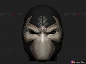 bane mask - dc comics 3d print model Modello di stampa 3D