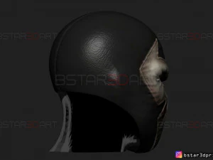 bane mask - dc comics 3d print model 3D Print Model