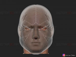 bane mask - dc comics 3d print model 3D Print Model