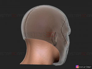 bane mask - dc comics 3d print model 3D Print Model