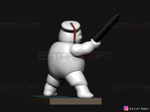 mini puft - ghostbuster after life 2021 - pencil holder 3d print model 3Dプリントモデル