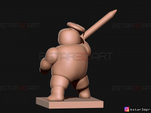 mini puft - ghostbuster after life 2021 - pencil holder 3d print model 3Dプリントモデル