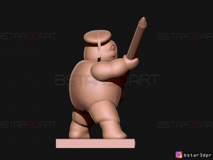 mini puft - ghostbuster after life 2021 - pencil holder 3d print model 3Dプリントモデル