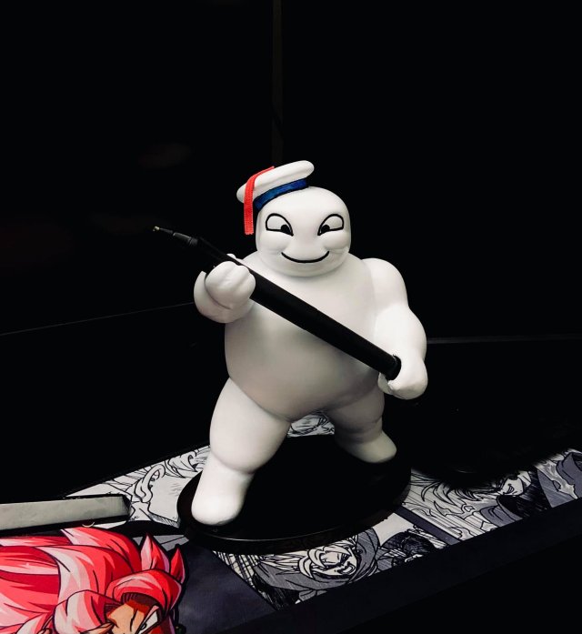 mini puft - ghostbuster after life 2021 - pencil holder 3d print model 3Dプリントモデル .c4d .max .obj .3ds .fbx .stl .blend 
