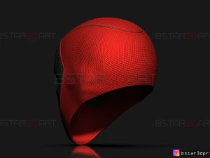 deadpool mask - marvel comics 3d print model 3D Print Model