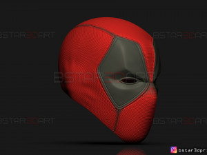 deadpool mask - marvel comics 3d print model 3D Принт Модель