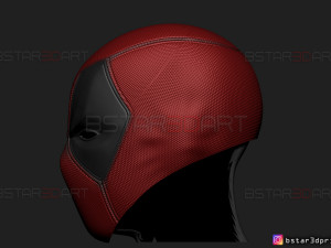 deadpool mask - marvel comics 3d print model 3D Принт Модель
