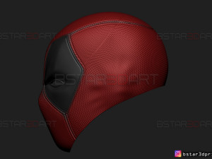deadpool mask - marvel comics 3d print model 3D Принт Модель
