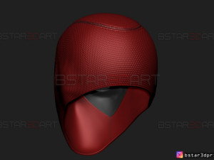 deadpool mask - marvel comics 3d print model 3D Принт Модель