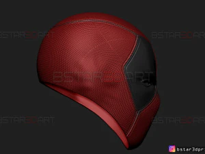 deadpool mask - marvel comics 3d print model 3D Print Model