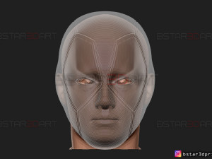 deadpool mask - marvel comics 3d print model 3D Принт Модель