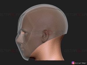 deadpool mask - marvel comics 3d print model 3D Принт Модель
