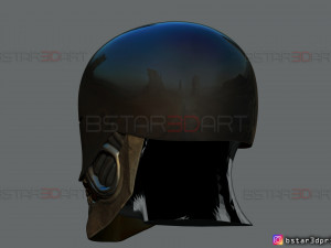 bloodsport mask - the suicide squad - dc comics cosplay 3d print model 3D Принт Модель