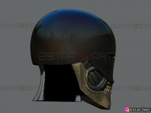 bloodsport mask - the suicide squad - dc comics cosplay 3d print model 3D Принт Модель