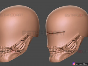 bloodsport mask - the suicide squad - dc comics cosplay 3d print model 3D Принт Модель