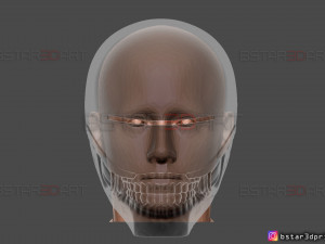 bloodsport mask - the suicide squad - dc comics cosplay 3d print model 3D Принт Модель