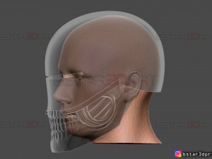 bloodsport mask - the suicide squad - dc comics cosplay 3d print model 3D Принт Модель